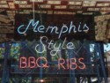 Memphis Style BBQ Ribs sign